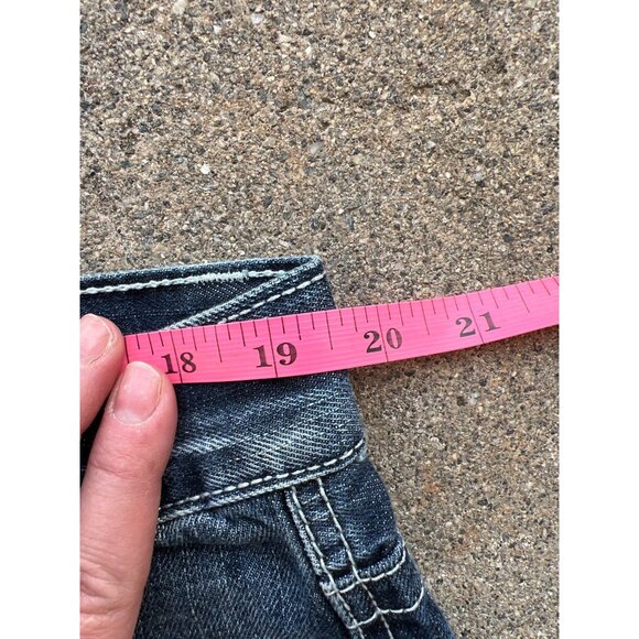 Vintage Baggy Skater Hip Hop Denim Jeans Size 38 J3 - Picture 4 of 5